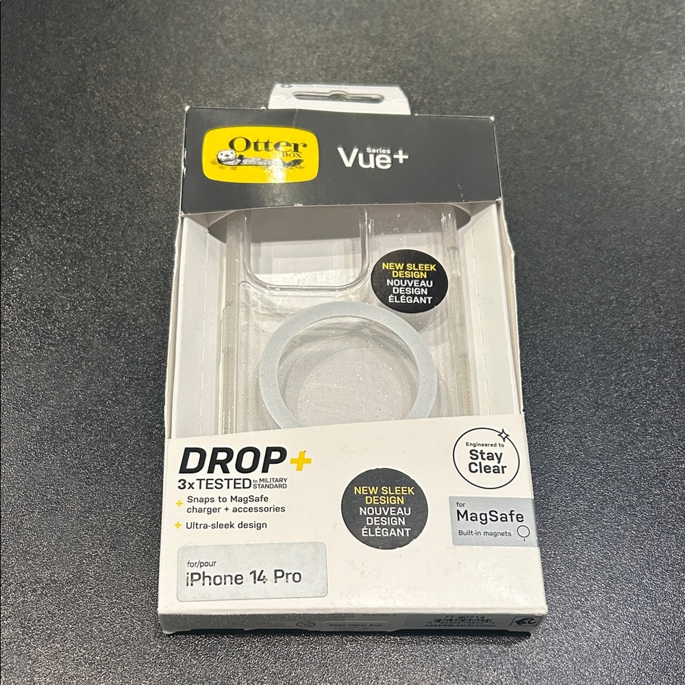 OtterBox Vue+ Transparent Case for iPhone 14 Pro